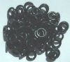 100 10mm Black Rubber Rings